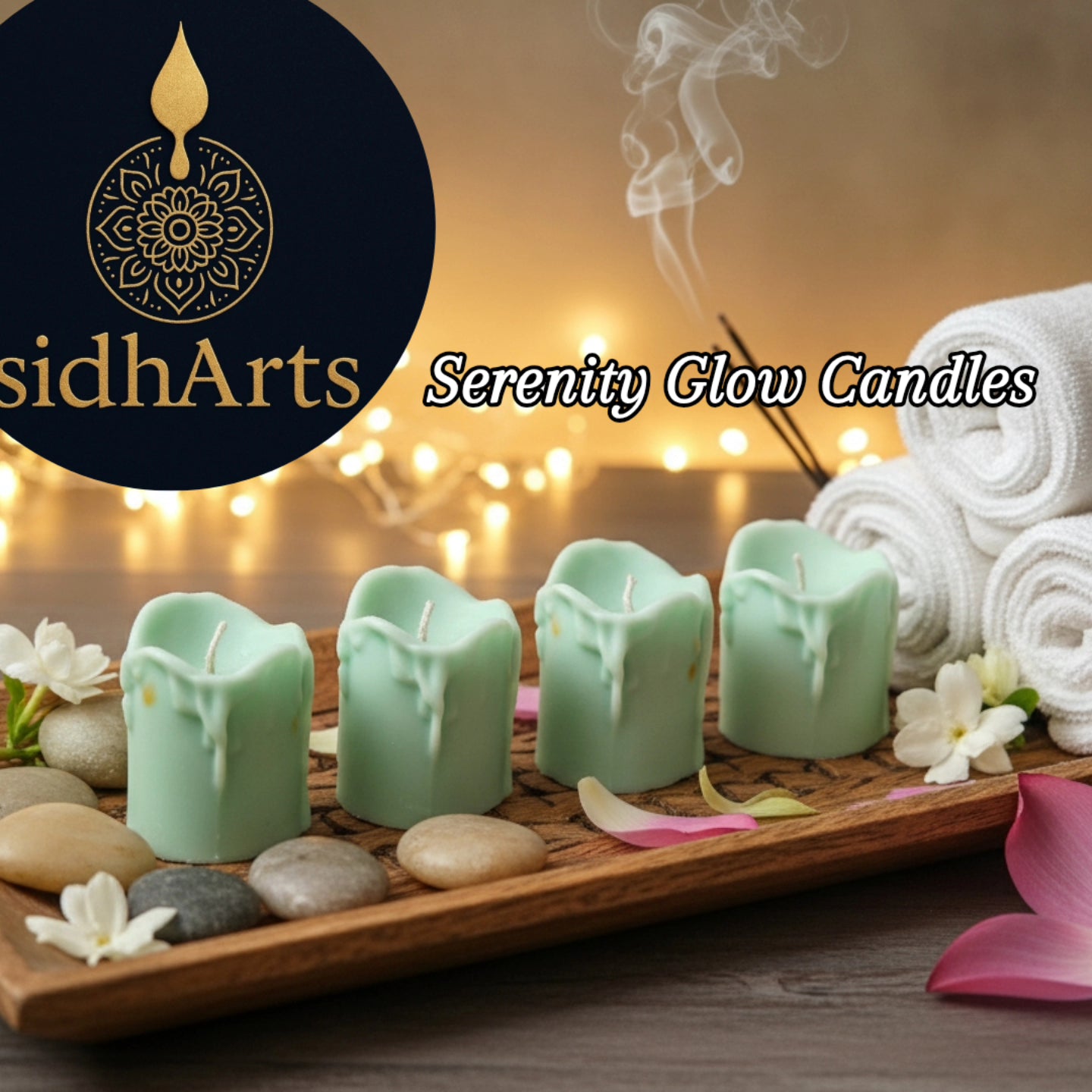 Flow light Soy Wax Candle (Set of 3)