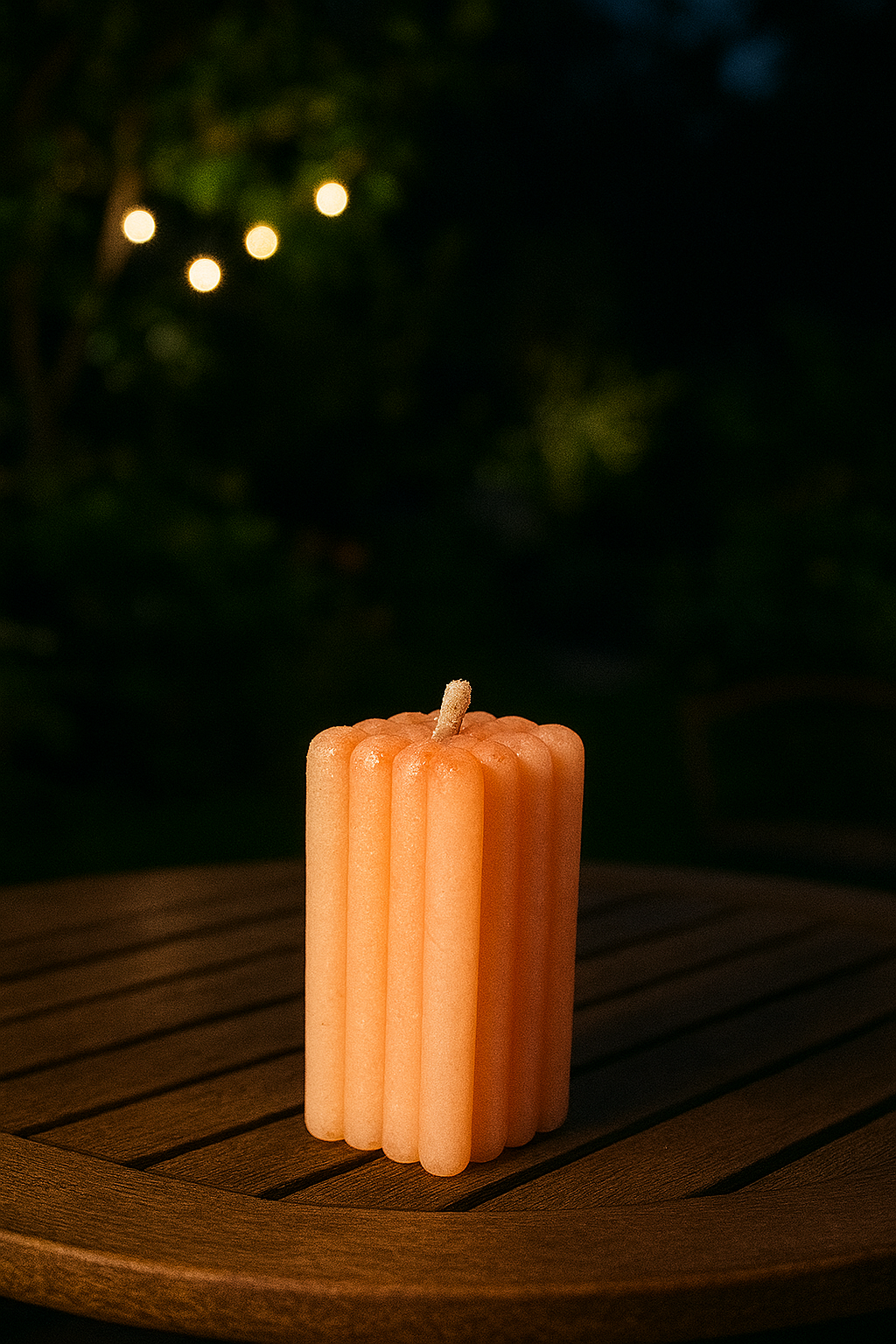 SidhArts Premium Square Pillar Candle Set of 4 | Handcrafted Wax  for Every Occasion