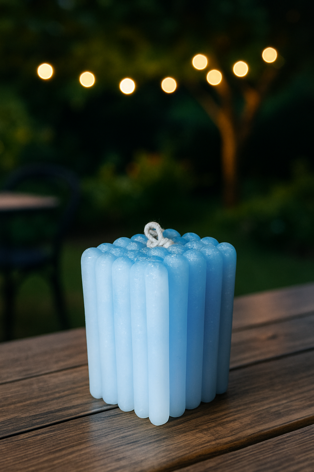 SidhArts Premium Square Pillar Candle Set of 4 | Handcrafted Wax  for Every Occasion