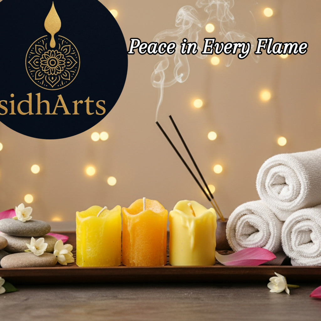 Flow light Soy Wax Candle (Set of 3)