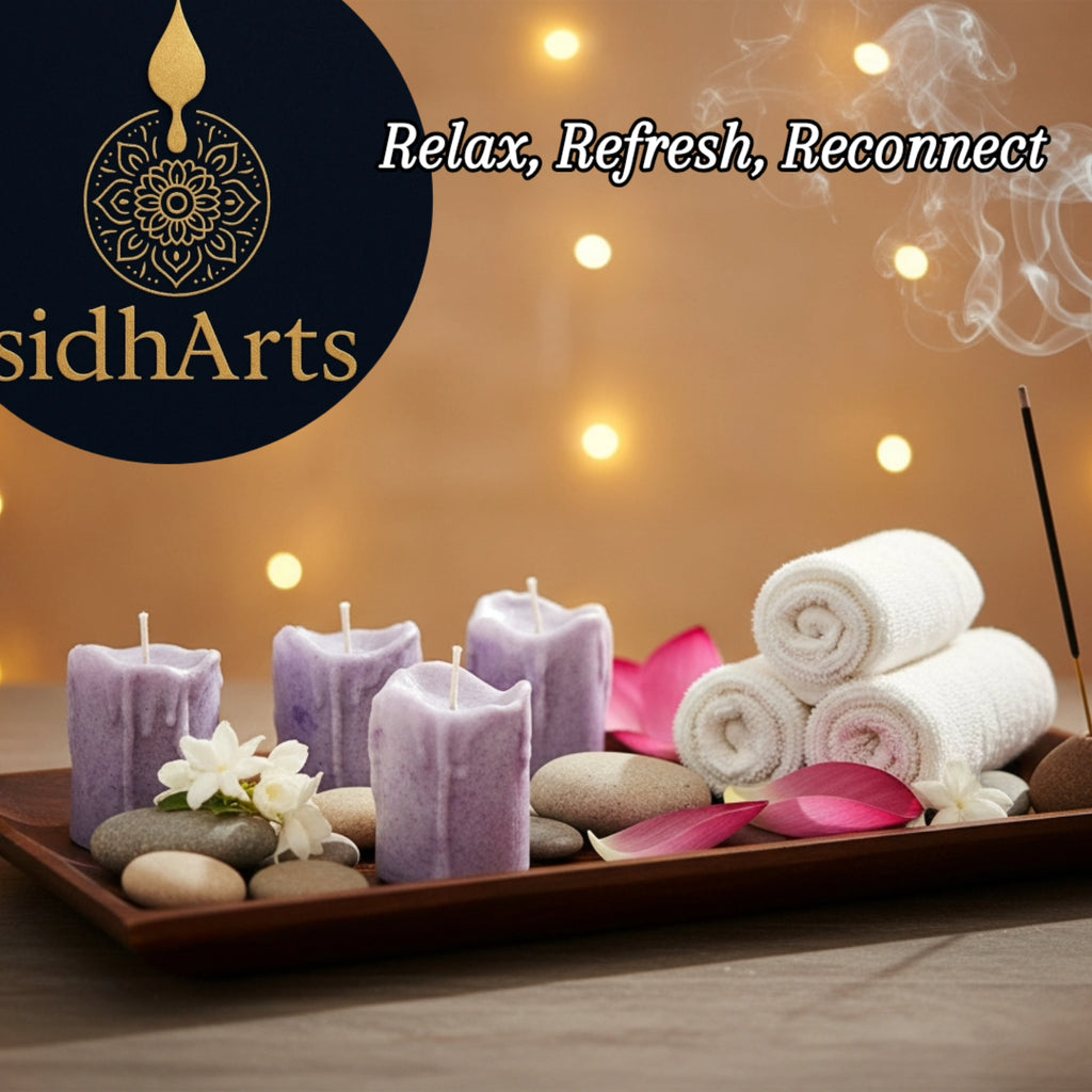 Flow light Soy Wax Candle (Set of 3)